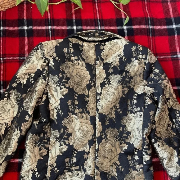 Black and gold sports coat 'Marckus Raylond' two button - size L - Picture 14 of 16